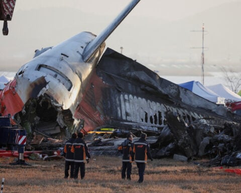 South Korea to compile transcript of voice recording from crashed plane on Saturday