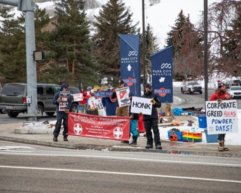 Ski patrol strike in Park City shuts down most of the biggest US ski area