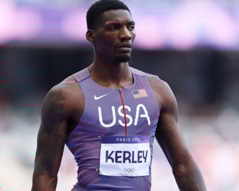 Bodycam video of US Olympic medalist Fred Kerley's arrest