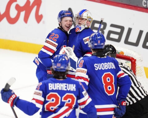 US beats Czechia 4-1 to set up world junior hockey final against Finland