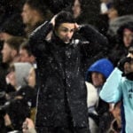 ‘Nobody has seen it before’: Arsenal held to 1-1 draw at Brighton after conceding controversial penalty