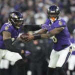 Ravens QB Jackson, the first member of the 4,000-900 club, looks toward playoff run