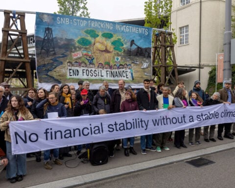 Exodus by Wall Street banks from climate group worries advocates