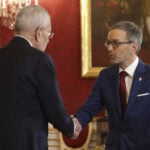 Austrian far-right leader meets president as expectations mount he will be asked to form government