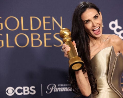 Demi Moore on winning first acting award: 'I'm just in shock'