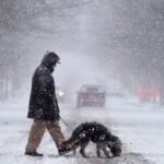 Video shows severe winter weather hitting US