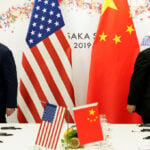 Trump says he and China's Xi have been talking through aides