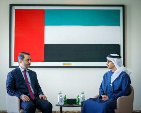 Emirati, Syrian foreign ministers discuss bolstering ties on UAE visit