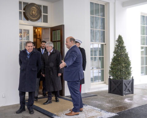 Venezuelan opposition leader who claims to have defeated Maduro meets Biden at White House