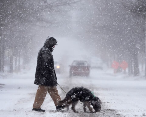 Video shows severe winter weather hitting US