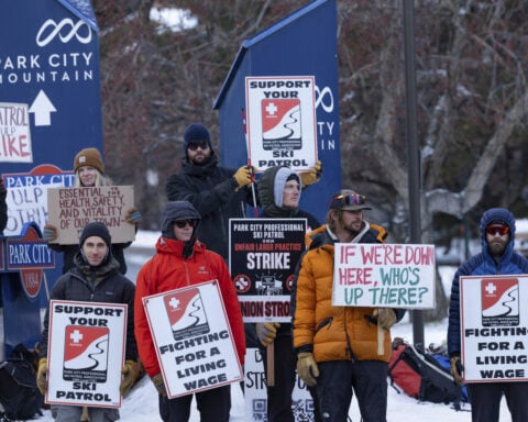 No end in sight as rare patroller strike in Park City fouls operations at the biggest US ski resort