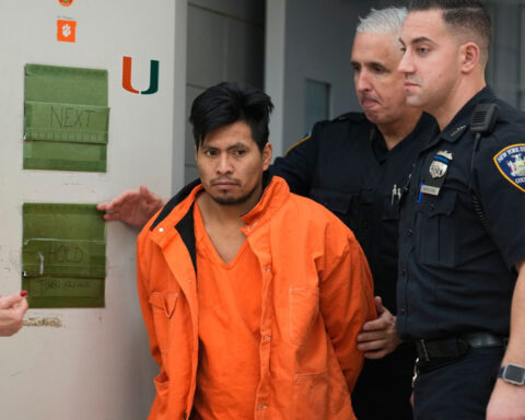 Man accused of setting woman on fire on subway told police he didn’t remember it, court documents show. Then he saw the video