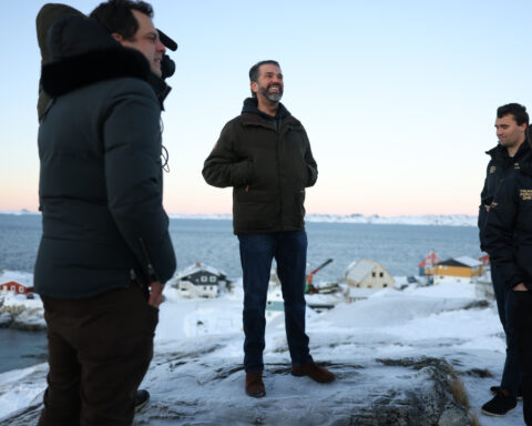 Donald Trump Jr. arrives in Greenland with a message from his dad: 'We’re going to treat you well'