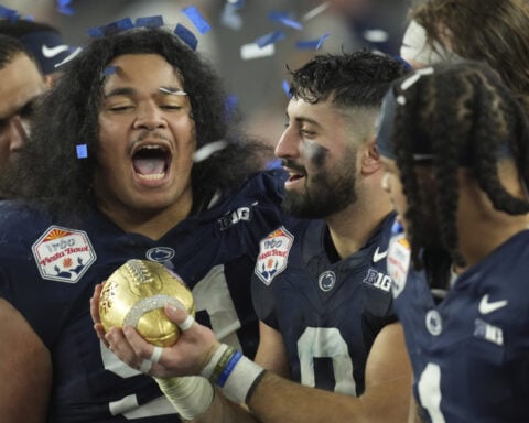 Penn State, Notre Dame arrive at Orange Bowl with a bigger game in mind