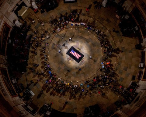 Harris, lawmakers pay tribute to US President Jimmy Carter at Capitol