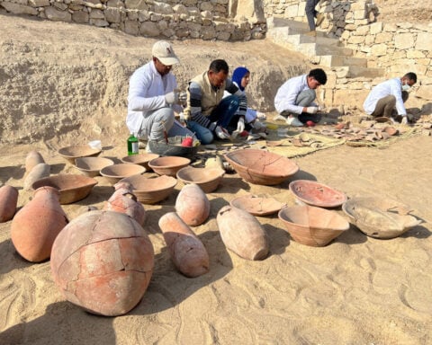 Egypt uncovers blocks from 18th dynasty Queen Hatshepsut temple