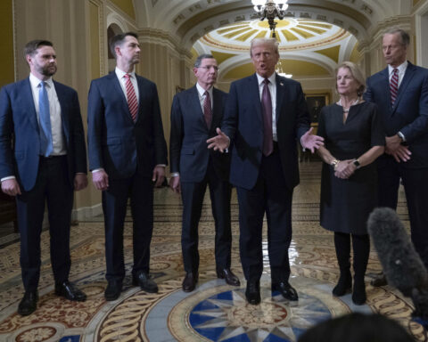 Trump gives GOP senators no set strategy as leaders struggle to craft his priorities