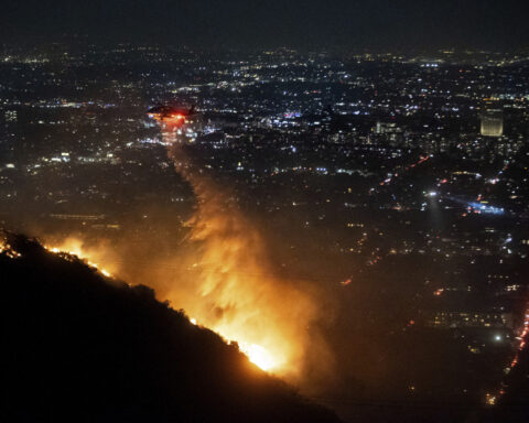 Stars lose homes in Los Angeles area fires and Jamie Lee Curtis pledges $1M to relief effort