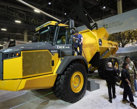 Farming tech is on display at CES as companies showcase their green innovations and initiatives