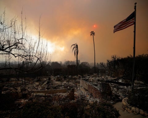 Anderson Cooper walks through neighborhood impacted by California fire