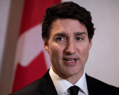 Trudeau criticizes Trump's proposed tariffs in meeting with US business leaders