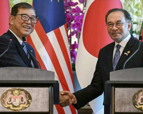 Japan's Ishiba visiting Malaysia and Indonesia to strengthen defense and economic ties