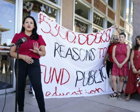 Funding public schools based on enrollment in the previous year may help keep their budgets more stable, research shows