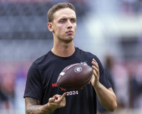Former Georgia quarterback Carson Beck says he has committed to Miami for 2025 season