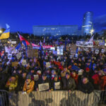 Thousands rally across Slovakia to protest prime minister's pro-Russia policies