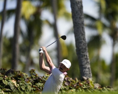 Patrick Fishburn and Denny McCarthy share Sony Open lead