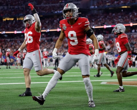 Jack Sawyer’s epic fumble return for a touchdown seals Ohio State’s trip to the college football national championship game