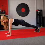 Grab a paper plate and try this quick and surprisingly challenging total-body workout