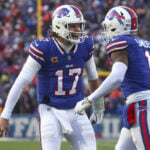 Lamar Jackson and Josh Allen will face off for a berth in the AFC championship game