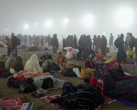 India kicks off a massive Hindu festival touted as the world's largest religious gathering