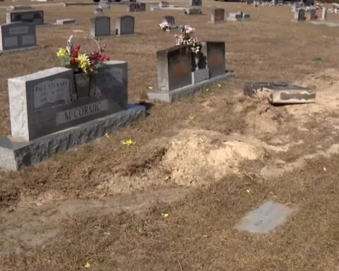 Loved ones outraged after driver plows into cemetery, damaging headstones; 18-year-old man arrested