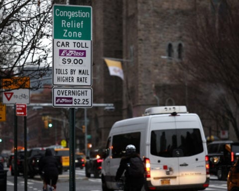 Traffic falls in New York City after $9 congestion fee introduced