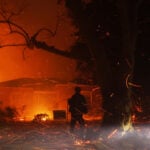 Small airborne embers play a big role in the spread of wildfires