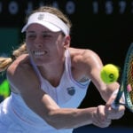 Raducanu overcomes a shaky serve to advance at the Australian Open