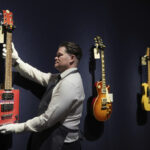 Rock icon Jeff Beck's guitars are going on display in London before they are put up for auction