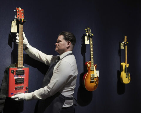 Rock icon Jeff Beck's guitars are going on display in London before they are put up for auction