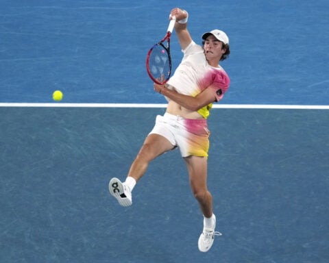 Brazil's João Fonseca is just 18 but he upset the No. 9 seed at the Australian Open