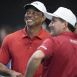 Tiger Woods makes indoor golf debut and finds humor in blowout loss, noting 'how bad pros can be'