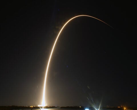 Two private lunar landers head toward the moon in a roundabout journey