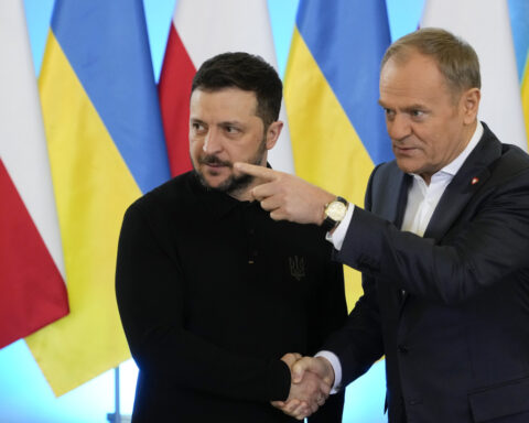 Zelenskyy visits Poland as sides reach deal on exhuming Polish victims of WWII-era massacres