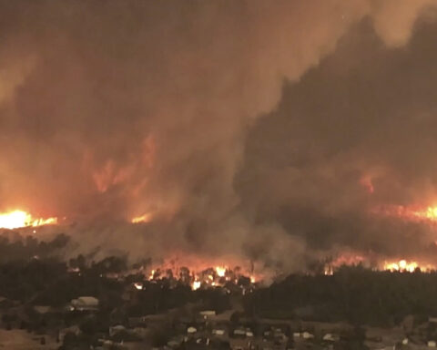 Fire tornadoes are a risk under California's extreme wildfire conditions