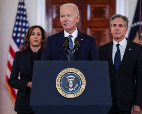Biden says Gaza deal based on his framework while Trump claims credit