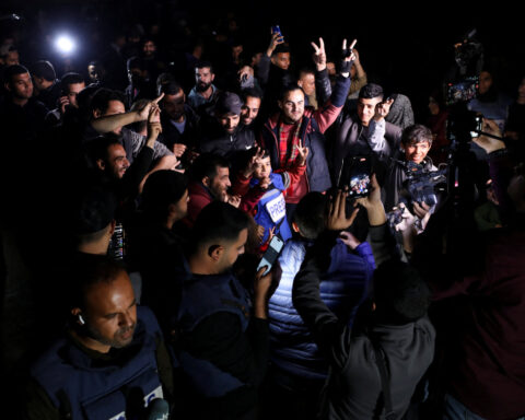Gazans shed tears of joy, disbelief at news of ceasefire deal