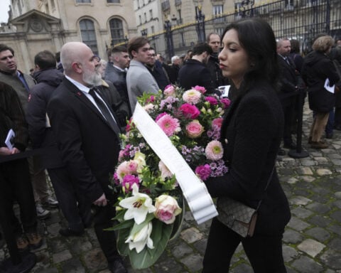 Crowds attend Paris memorial for far-right French leader Jean-Marie Le Pen under tight security