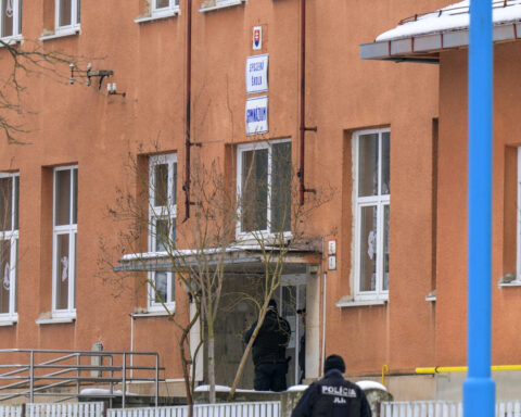 Student detained in Slovakia after 2 people fatally stabbed at high school