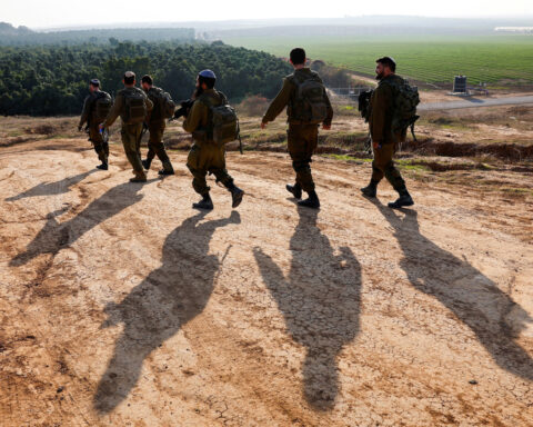 US envoys working to resolve last-minute dispute over Gaza deal, US official says